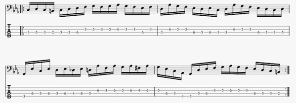 プロ直伝 脱初心者したいベーシストのための運指強化練習 Bass Note