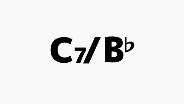 C7 B♭のコード